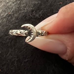 James Avery Moon Ring 7.5